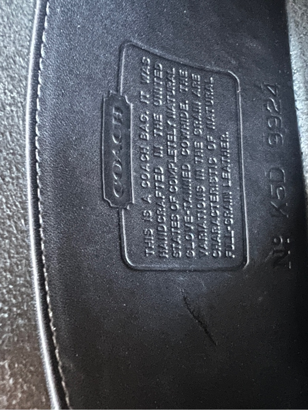 Coach Casino 9924 Vintage Crossbody Bag - Picture 6 of 13